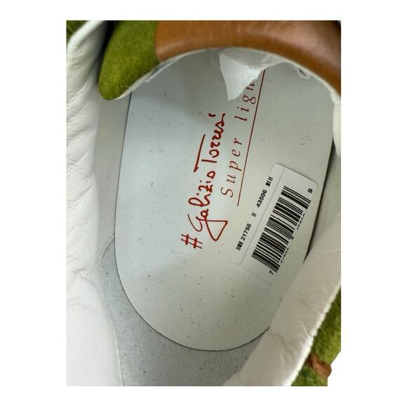 Galizio Torresi Men’s Designer Leather Casual Sneakers size 8.5-9|42 EU - Picture 5 of 9